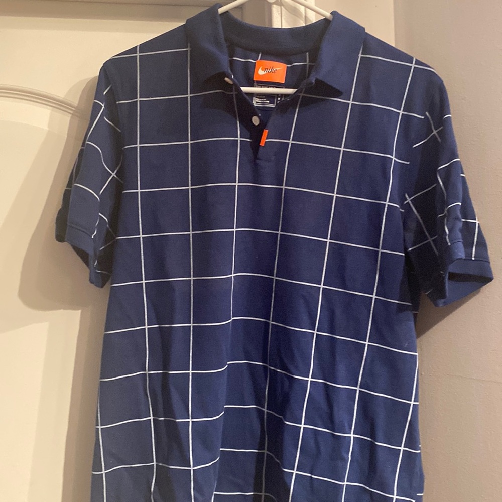 Nike collared shirt mens medium